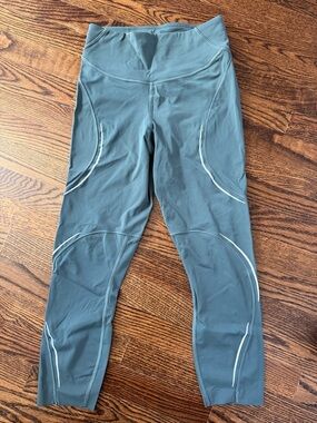 lululemon athletica Deep Green High-Rise Workout Leggings